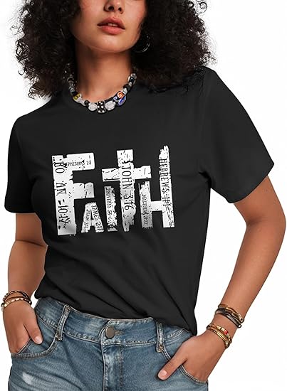 T Shirts for Women Graphic Tees - Womens T-Shirts Cotton Cute Fit Tshirts Teens Girls