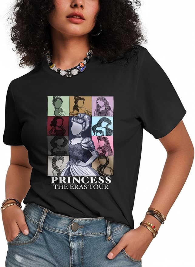 T Shirts for Women Graphic Tees - Womens T-Shirts Cotton Cute Fit Tshirts Teens Girls