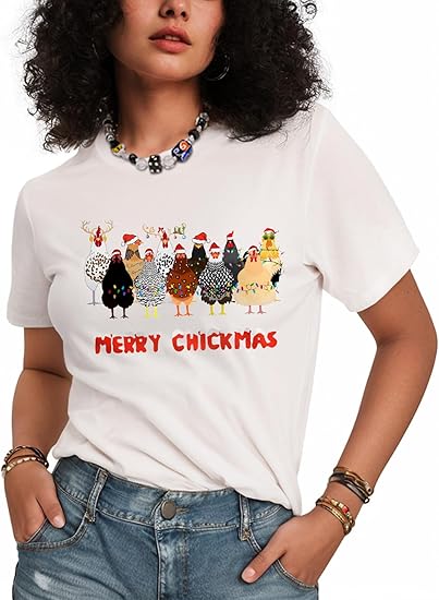 Graphic Tees T Shirts for Women - Cute Womens T-Shirts Cotton Tshirts Tops Teens Girls