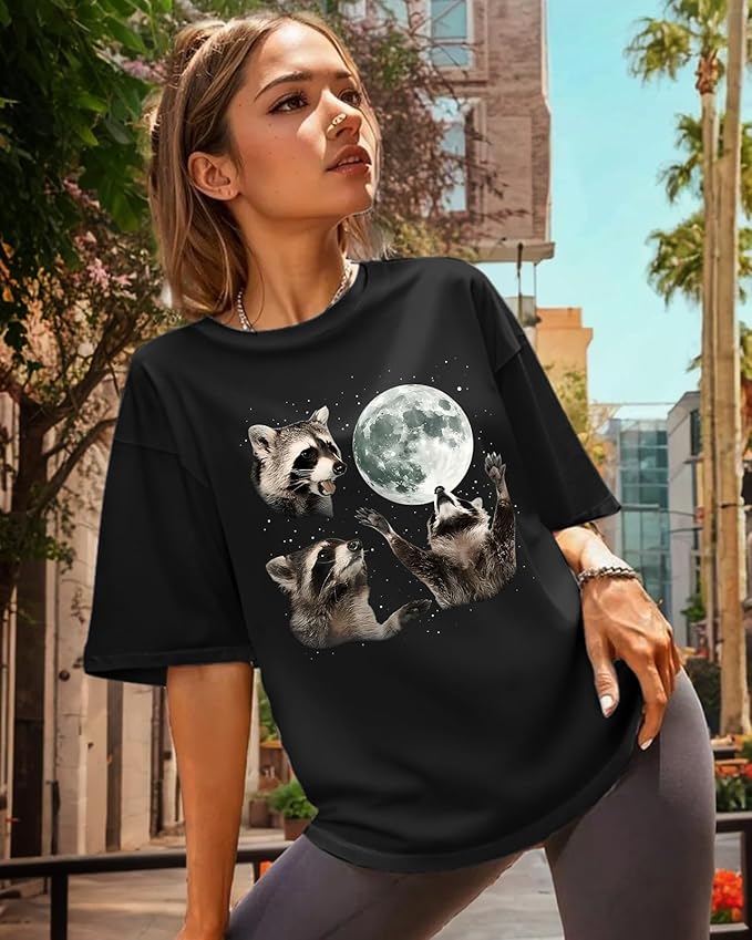 Graphic Tees T Shirts for Women - Cute Womens T-Shirts Cotton Tshirts Tops Teens Girls