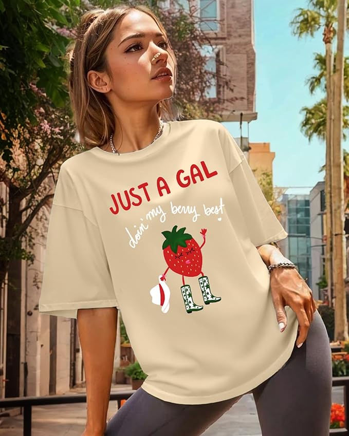 Graphic Tees T Shirts for Women - Cute Womens T-Shirts Cotton Tshirts Tops Teens Girls